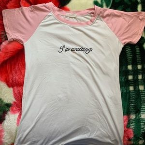 “I’m waiting” Y2k tee